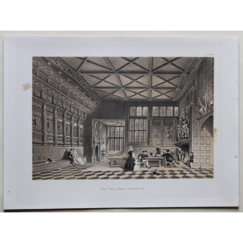 8907 - Nash J - 3 lithographs of Speke Hall, Lancashire 1869.

These three lithographs of Speke Hall, Lanca... 