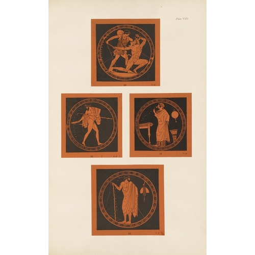 8950 - AS Murray - 3 prints of Greek Vases 1894.

These prints are from Designs from Greek Vases in the Bri... 