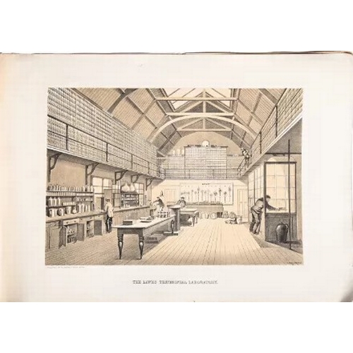 8959 - Dangerfield - 2 Views of Lawes Testimonial Laboratory 1863.

These 2 lithographs are from the Drawin... 