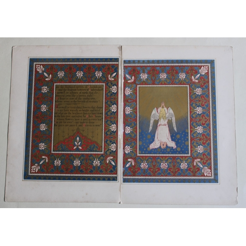 8657 - Owen Jones - 2 complementary chromolithographs 1869.

These two complementary antique prints are fro... 