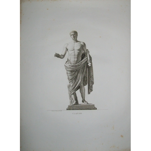 8542 - Pierre Bouillon – Rare engraving entitled Claude 1811.
This  rare etching of an ancient sculpture of... 