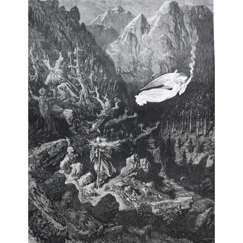 9877 - Gustave Dore - Original engraving from The Wandering Jew 1857. 

This original wood engraving is Now... 