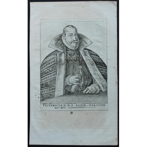 9889 - Hendrick Goltzius - Very rare engraving 1589. 

This rare original 16th century portrait engraving i... 