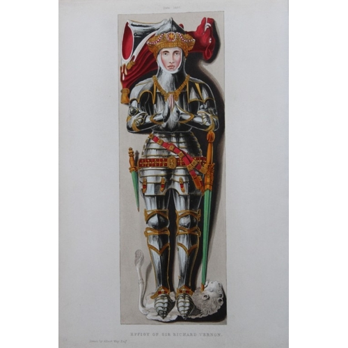 12180 - Henry Shaw - 2 hand-coloured costume engravings 1858. 

These exquisite engravings are from Dresses ... 