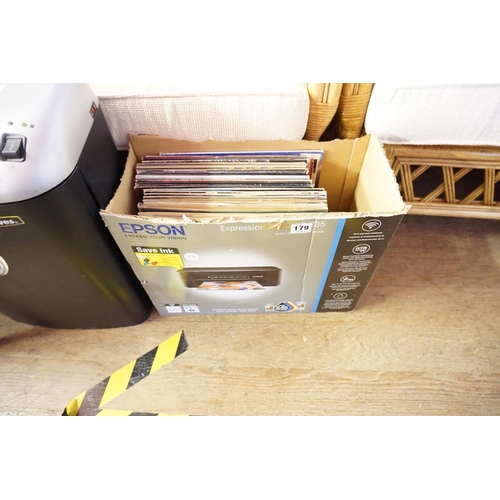 179 - Assorted records