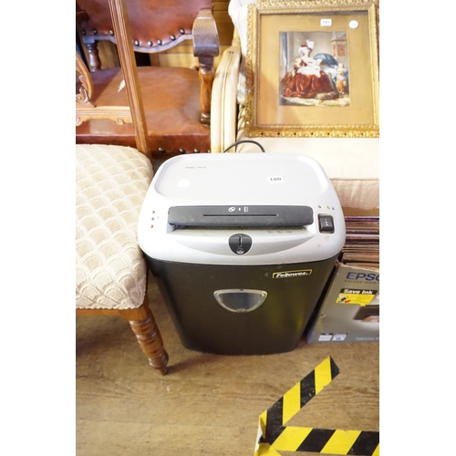 180 - A paper shredder