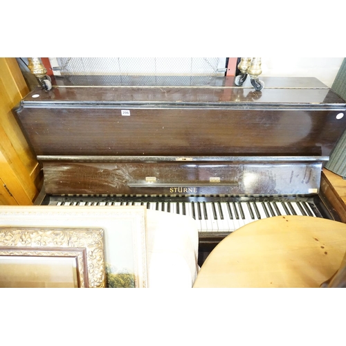 206 - A Sturne upright piano