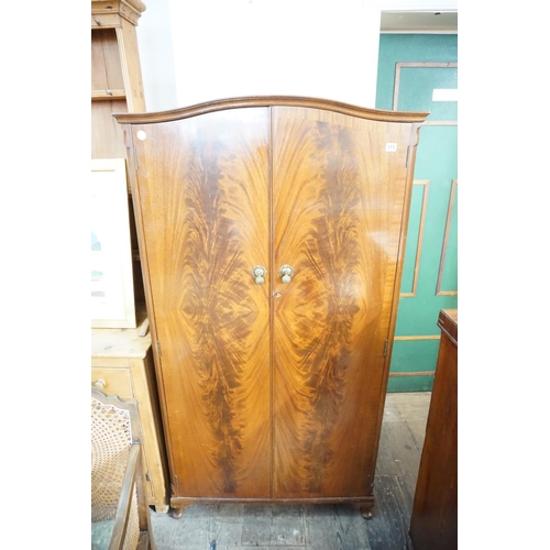 315 - A mahogany compendium wardrobe