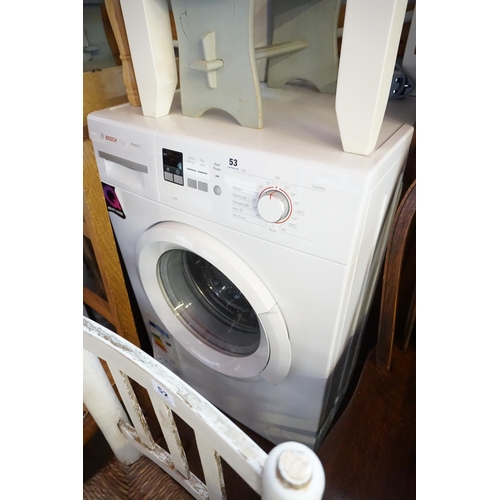 53 - A Bosch washing machine