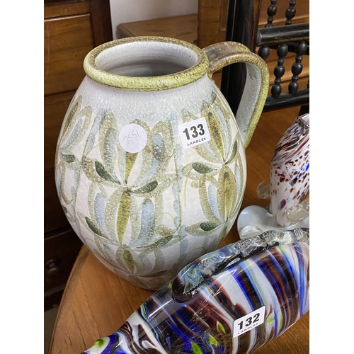 133 - A large Denby jug