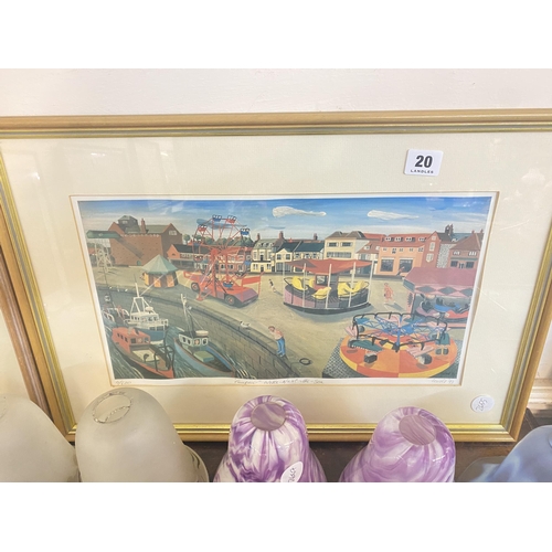 20 - A Limited Edition Lewis print of Wells-next-the-Sea