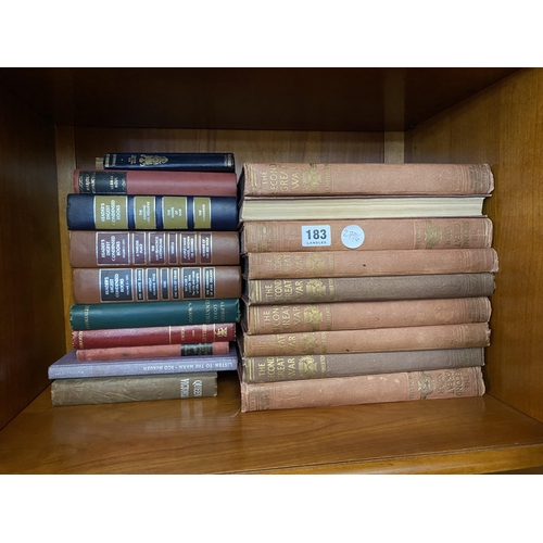 183 - Assorted reference books