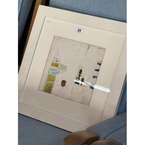 23 - 2 Framed pictures