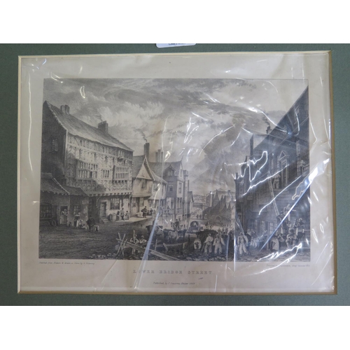 164 - Hilda E. Bonsey
Fountain Court
etching
signed in pencil and numbered 36/100
21 x 14 cm, mounted only... 