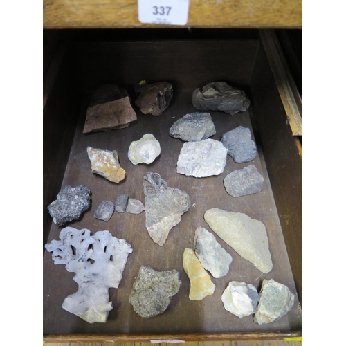 278 - A collection of minerals and rocks