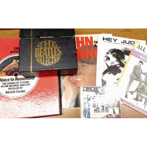 The Beatles memorabilia including The Beatles Collection 24 singles