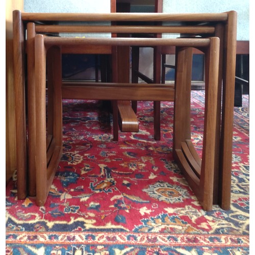 545 - A G-Plan nest of tables. Mid century. 48cm x 53cm x 42cm.