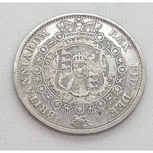 509 - A George III silver half crown, 1816. 13.9gms.