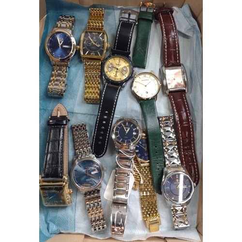 432 - A collection of ten fashion watches