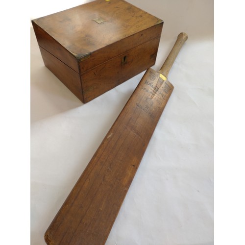 136 - A cricket bat and box