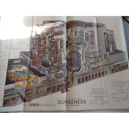 94 - A pair of posters of Dungeness Power Station