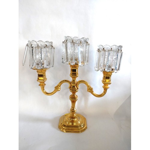 70 - A candelabrum and a hot plate