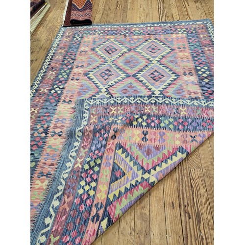 45 - Afghan rug 200cm x 290cm