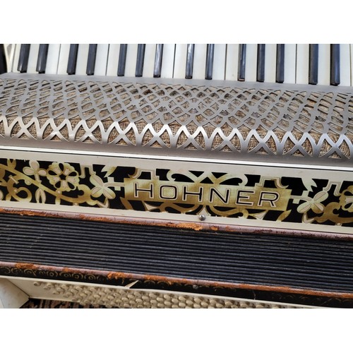 113 - A Hohner accordian