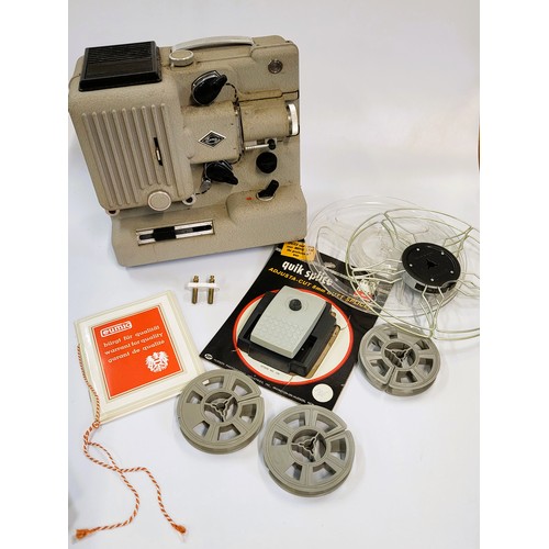 121 - Eumig reel to reel cine camera with quick splice, Cima D8, Kodak Instant EK 100 Camera with three fl... 