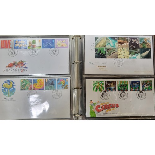 146 - Two albums of first day covers book one including 2020 & 2021: First day covers 2020: Queen Live, Qu... 