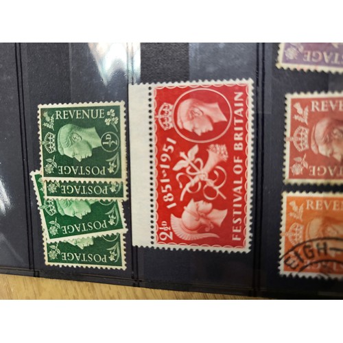 148 - King George V, King George VI and King Edward stamps in three albums including King George V 1911-19... 