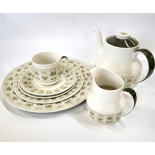 158 - Royal Doulton Samarra pattern dinner and coffee service (82)