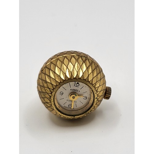 293 - Ladies dress watch Summit 1940/ 50 on expanding bracelet and necklace watch without chain (Sunrex)