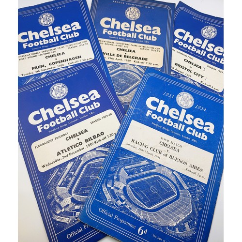 98 - An extensive collection of over 800 Chelsea FC memorabilia from the 1950's to 2015, including progra... 