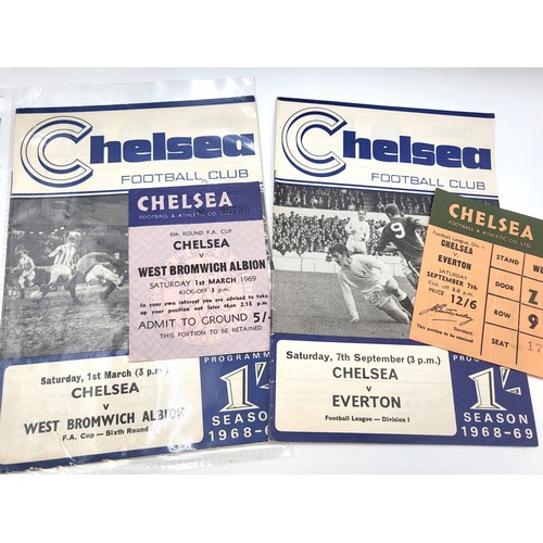 98 - An extensive collection of over 800 Chelsea FC memorabilia from the 1950's to 2015, including progra... 