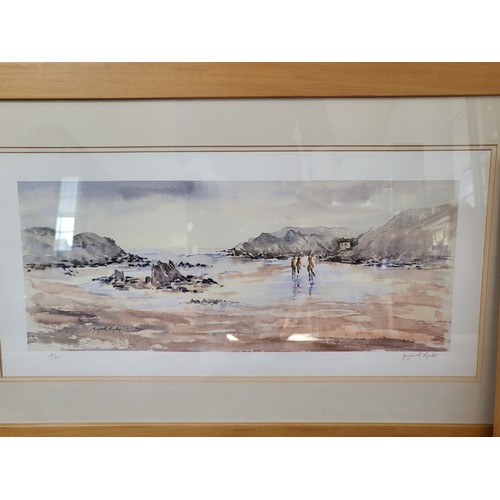 62 - Holy Read Breakwater limited edition print by Gwyneth Ryder 43/100 print 37cm x 45cm., and a limited... 