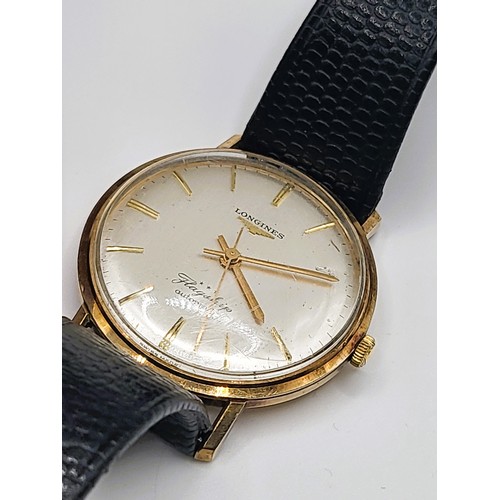 290 - A gents Longines, Flagship Automatic 1960 watch in presentation box