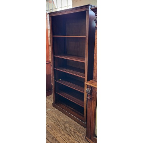 8 - A bookcase 183cm x 96cm x 39cm.