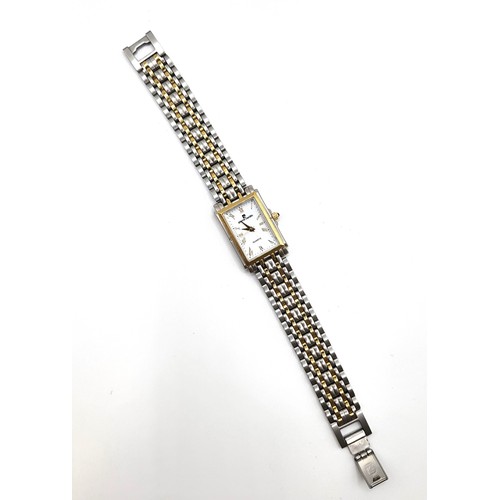 434 - A Pierre Cardin Quartz dress watch on a bi-colour bracelet