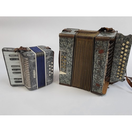 179 - A Puratone accordian and a Guerinni accordian. (2)