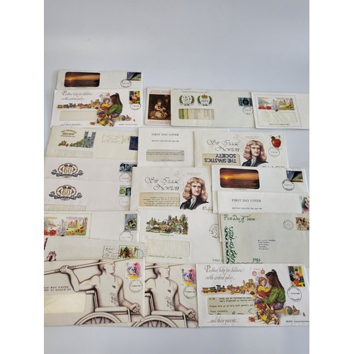 209 - A collection of stamps and first day covers