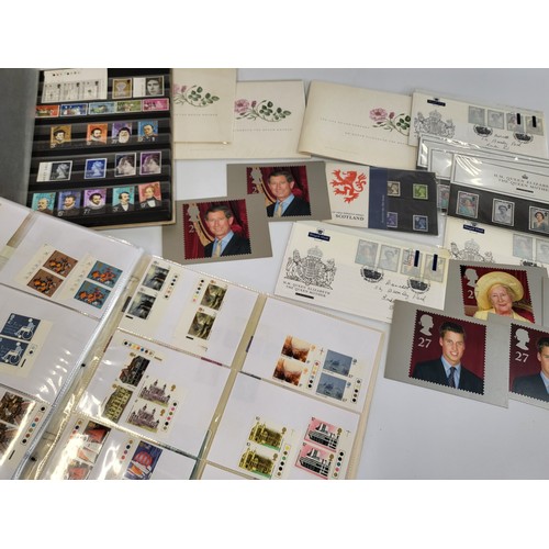 209 - A collection of stamps and first day covers