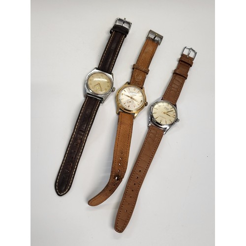 414 - Three vintage watches Andrew of Hatton, Tansval and Everite. (3). Only the Andrew of Hatton is runni... 