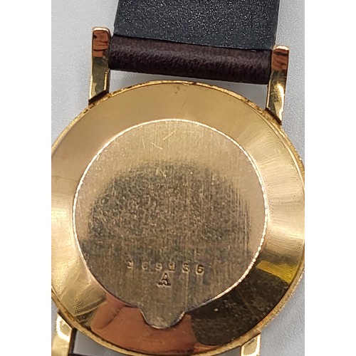 401 - An 18ct Jaeger-Le Coultre (cal 428) watch. c1940's.