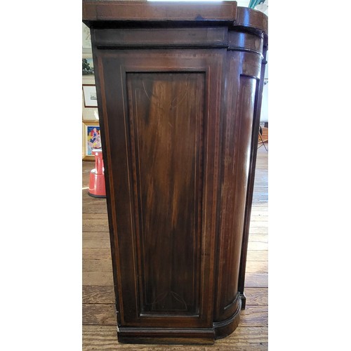 4 - A large inlaid mahogany sideboard made by S & H Jewell 29, 30 &31 Little Queen Street, Holborn  WC, ... 