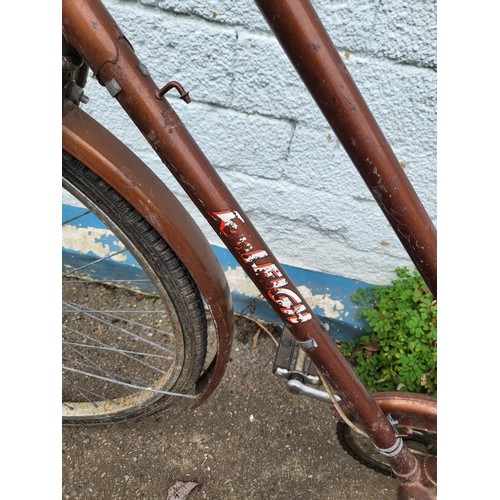 134 - A Raleigh Transit ladies bicycle, three speed circa 1970's, and a Sun Worksop bicycle circa 1960's, ... 