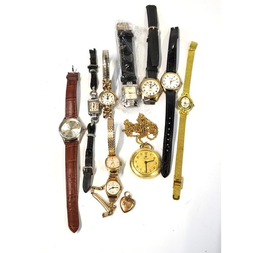 373 - A collection of ten fashion watches