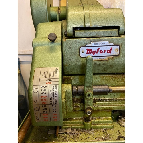 5 - Myford Lathe Speed 10. Please call 0118 9790460 for collection address.