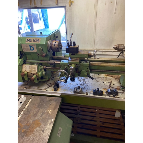 6 - Boxford Lathe ME 10A. Please call 0118 9790460 for collection address.