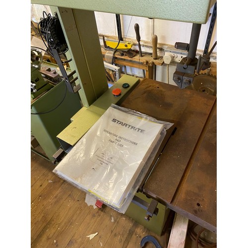 9 - A Startrite 352 band saw. Please call 0118 9790460 for collection address.